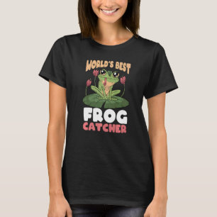 Welts beste Froschfänger Kinder Jungen und Mädchen T-Shirt