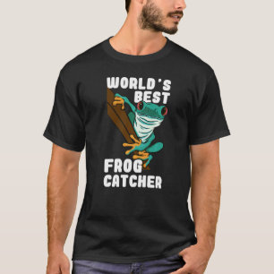 Welts bester Froschfänger Kinder Jungen und Mädche T-Shirt