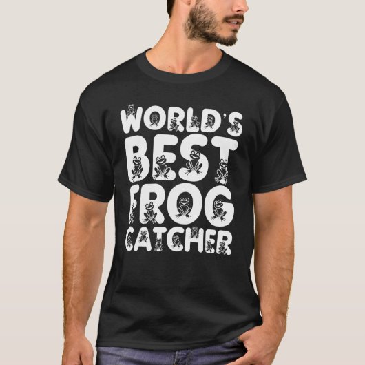 Welts bester Froschfänger T-Shirt (Vorderseite)