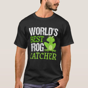 Welts Bestes Froschfänger Froschjäger Jungen T-Shirt