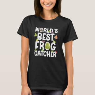 Welts Bestes Froschfänger Kinder Froschjäger Junge T-Shirt