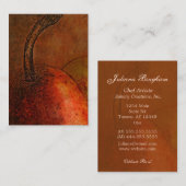 Welts-Birnen-Kunst Visitenkarte (Vorne/Hinten)