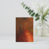 Welts-Birnen-Kunst Visitenkarte (Stehend Vorderseite)