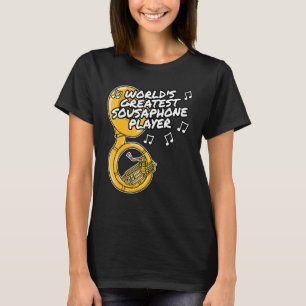 Welts größter Sousaphonspieler Blechbläser T-Shirt