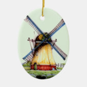 Welts-Holländer-Windmühle Keramik Ornament (Vorne)