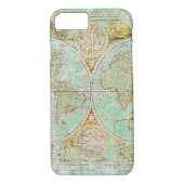 Welts-Karte Case-Mate iPhone Hülle (Rückseite)