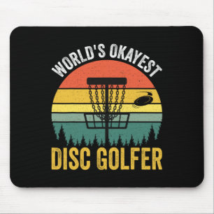 Welts Okayester Disc Golfer _1 Mousepad