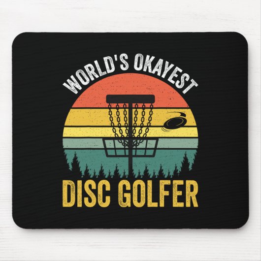 Welts Okayester Disc Golfer _1 Mousepad (Vorne)