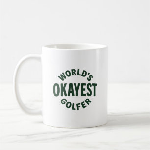Welts Okayester Golfer Vintage Golf Humor Kaffeetasse