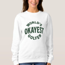 Welts Okayester Golfspieler Vintage Golf Humor