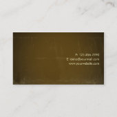 Welts-Reben Visitenkarte (Rückseite)