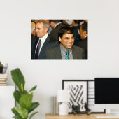 Weltschachmeister Vishy Anand Poster (Heimbüro)
