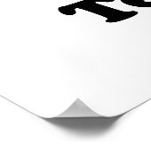 Weltschlechtechlehrer Poster (Ecke)