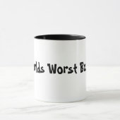 Weltschlechteste Chef-Tasse Tasse (Zentrum)