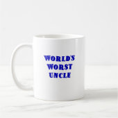 Weltschlechtester Onkel Kaffeetasse (Links)