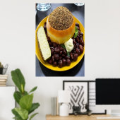 Weltschlimmstes Gericht je | AI Art Poster (Heimbüro)