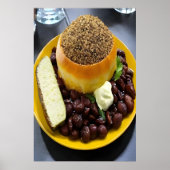 Weltschlimmstes Gericht je | AI Art Poster (Vorne)