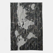 Weltschwarze Wand Handtuch (Vertikal)