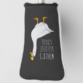 Weltsilberste Gans Golf Headcover (Rotieren 90)
