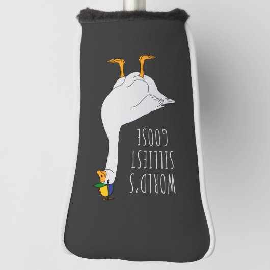 Weltsilberste Gans Golf Headcover (Rotieren 90)