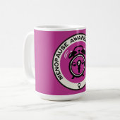 Weltsmonatsblutung Monat Kaffeetasse (Vorderseite Links)