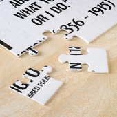 Weltsorgfalt des Disponent-T. Washington sehr Puzzle (Seite)