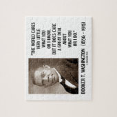 Weltsorgfalt des Disponent-T. Washington sehr Puzzle (Vertikal)