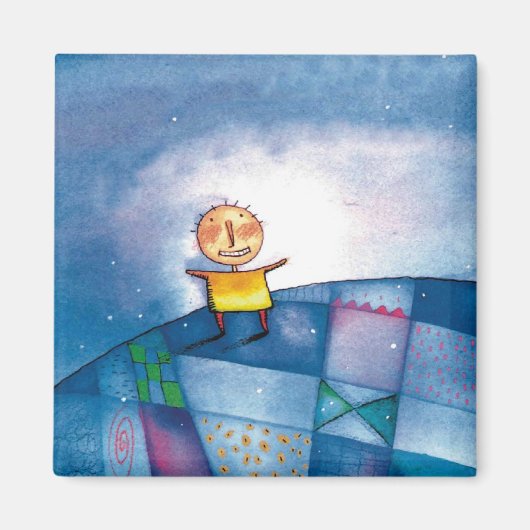 Weltspitze Magnet (Vorne)