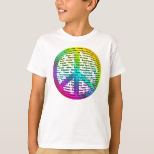 Weltsprache des Friedens T-Shirt