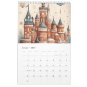 Weltstädte - Illustrationen Kalender (Jan 2027)