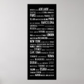 Weltstädte Poster (Vorne)