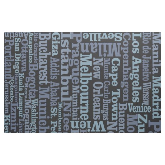 Weltstadtgewebe Stoff (Fat Quarter (45,7 x 55,9 cm))