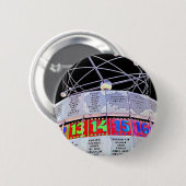WeltStempeluhr, Alexanderplatz, Berlin, Button (Vorne & Hinten)