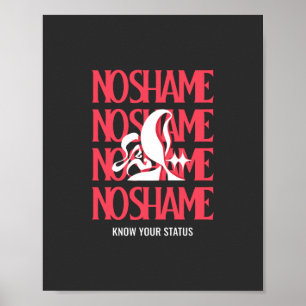 Welttag der Aids Kennen Sie Ihren Status Poster