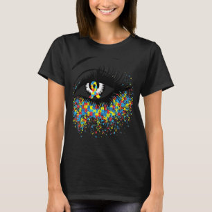 Welttag der Autonomie Herz-Puzzleteile T-Shirt