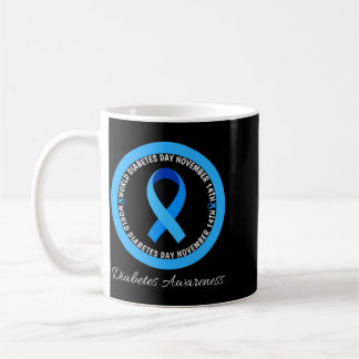 Welttag der Diabetes 2023 Typ 1 Typ 2 Diabetes Kaffeetasse
