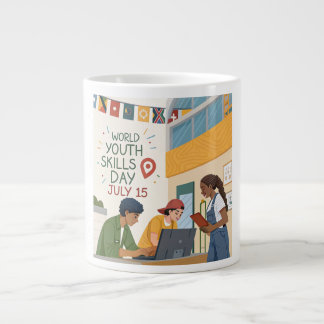 Welttag der Fähigkeiten der Jugend – Zukunftsinnov Jumbo-Tasse