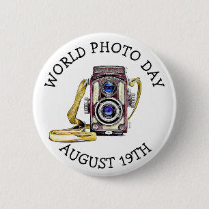 Welttag der Fotografie 19. August Button