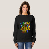Welttag der Jugend für Kinder Sweatshirt (Vorne ganz)