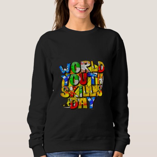 Welttag der Jugend für Kinder Sweatshirt (Vorderseite)
