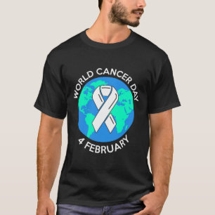 Welttag der Krebserkrankung 4. Februar 3  T-Shirt