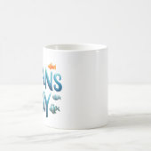 Welttag der Ozeane - Feierlichkeiten zum Ozeantag  Kaffeetasse (Mittel)