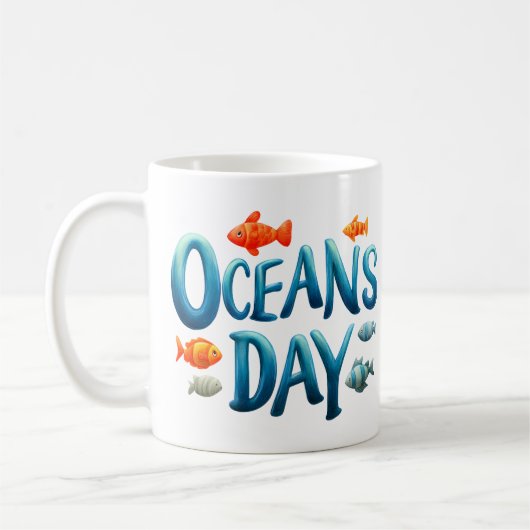 Welttag der Ozeane - Feierlichkeiten zum Ozeantag  Kaffeetasse (Links)