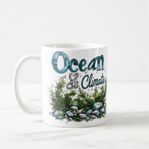 Welttag der Ozeane - Zeichen für Ozean und Klima Kaffeetasse