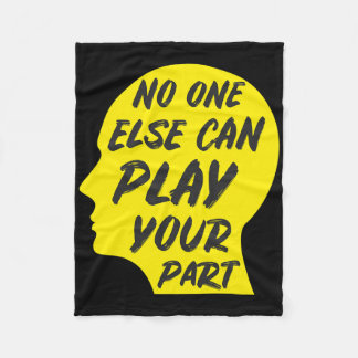 Welttag der Prävention von Suiziden Gelb 1 Fleecedecke