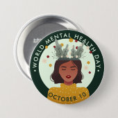 Welttag der psychischen Gesundheit, Frau Button (Vorne & Hinten)