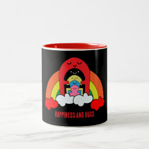 Welttag der psychischen Gesundheit Zweifarbige Tasse