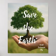 Welttag der Umwelt Poster
