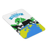 Welttag der Wildtiere Magnet (Rechte Seite)