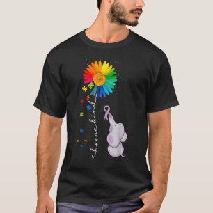 Welttag des Autismus Elefant-Puzzleteile T-Shirt